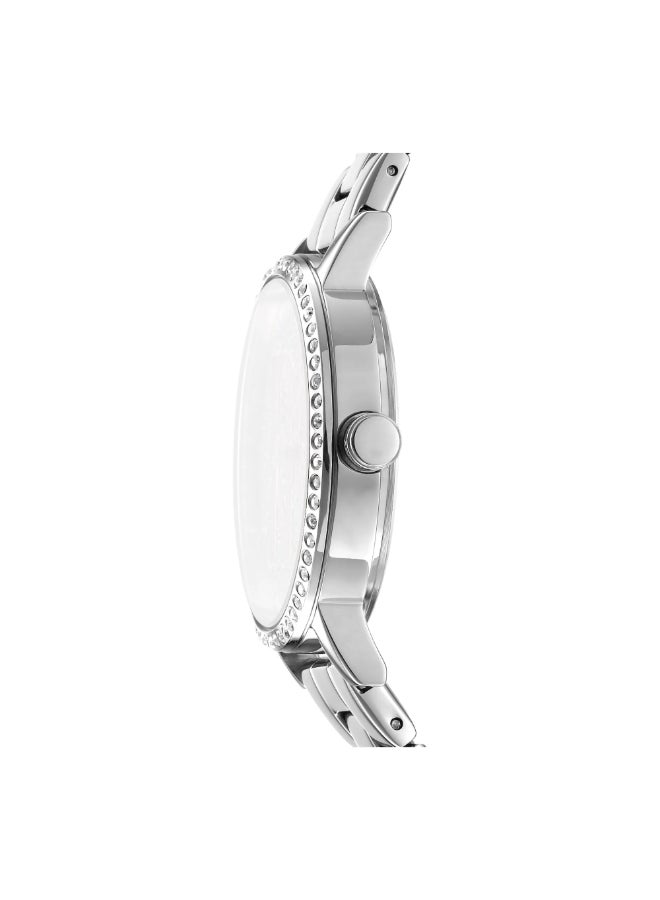 DKNY ديكني سوهو لوجو DK1L035M0205 - ساعة كوارتز نسائية من الفولاذ المقاوم للصدأ 3 عقارب - Image 2